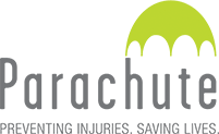 parachute Canada's national charity dedicated to injury prevention logo